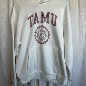 White Gameday Couture TAMU Hoodie